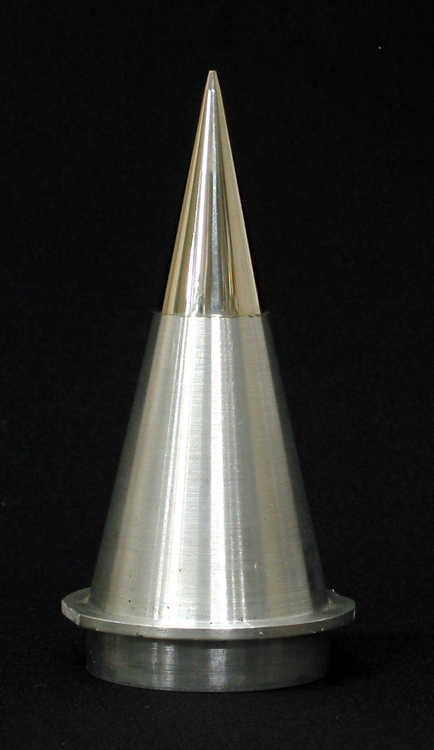 Skimmer for the AP2 supersonic laser vaporization cluster-beam apparatus.