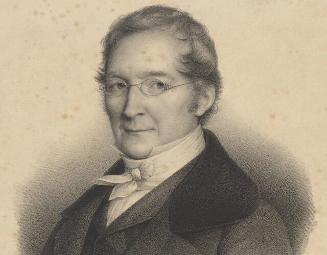 sepia-toned portrait of Joseph Louis Gay-Lussac
