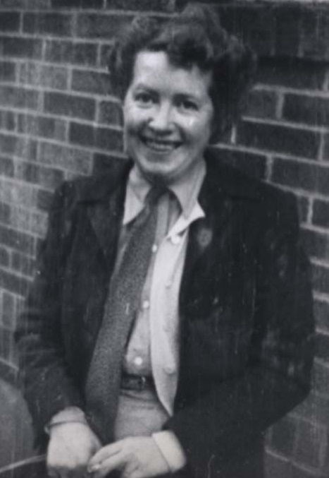 Mary Fieser, fall 1951.