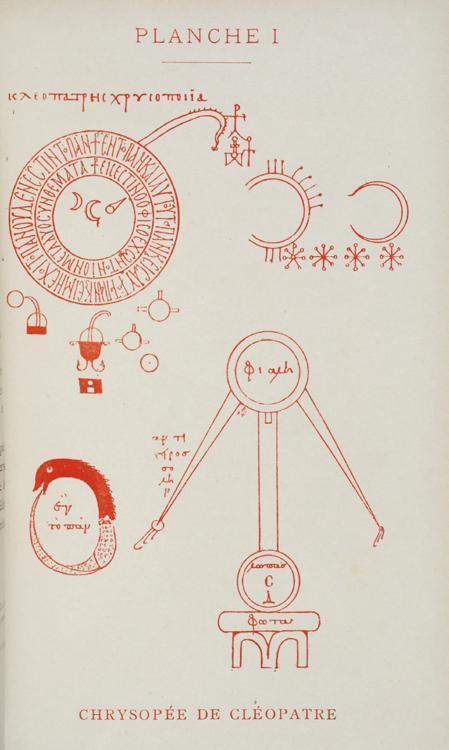 Page from Les origines de l’alchimie
