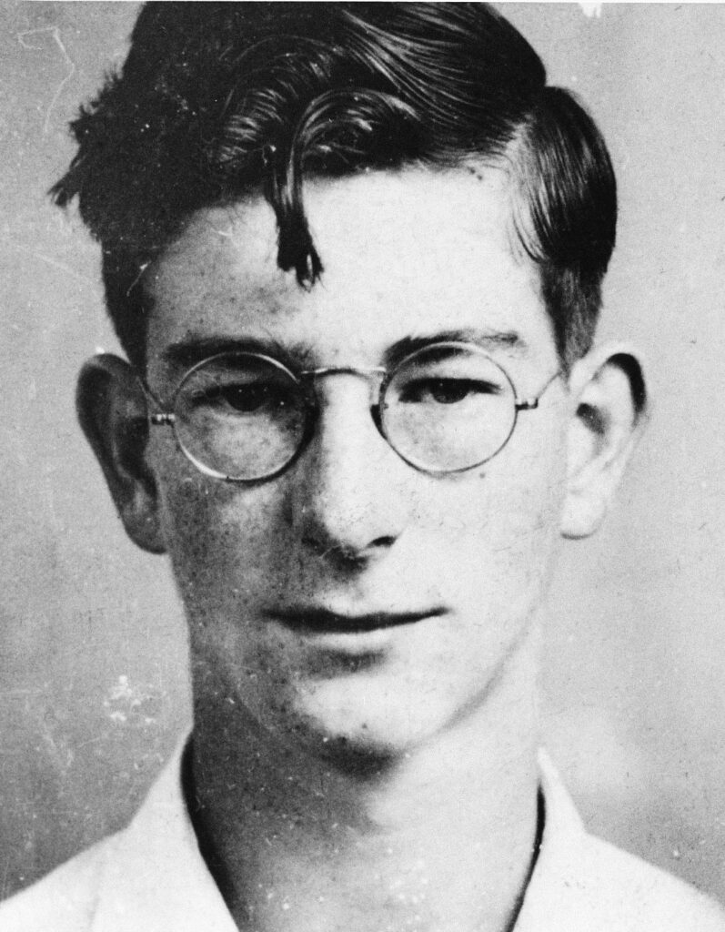 Woodward as a freshman at MIT.